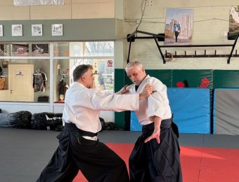 Mae ryo kata dori atemi