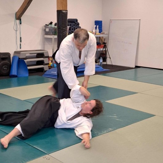 Shiho nage - control