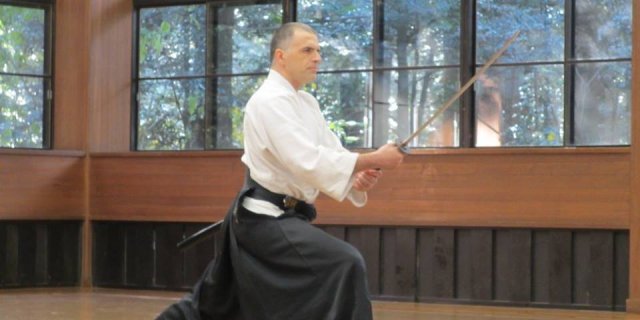 The eight Kashima Shin Ryu kenjutsu seminar for advanced people